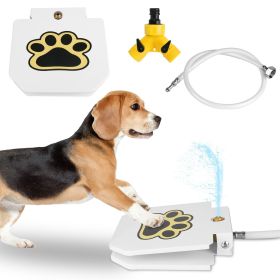 Outdoor Dog Water Fountain Paw Activated Sprinkler Outdoor Dog Water Fountain Paw Activated Sprinkler